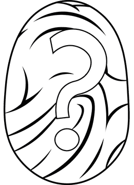 Fingerprint black and white clipart