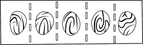 Fingerprint Paper black and white clipart