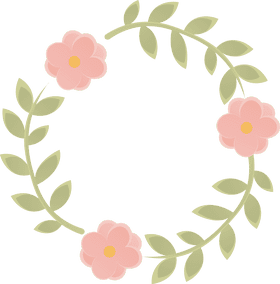 Flower Wreath clipart