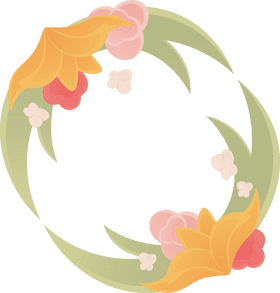 Flower Wreath clipart