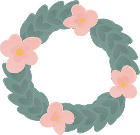 Flower Wreath clipart