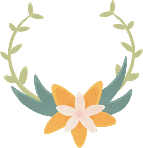 Flower Wreath clipart