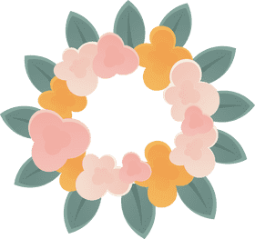 Flower Wreath clipart