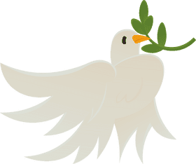 Funeral Dove clipart