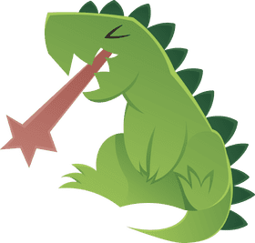 Godzilla Fire clipart