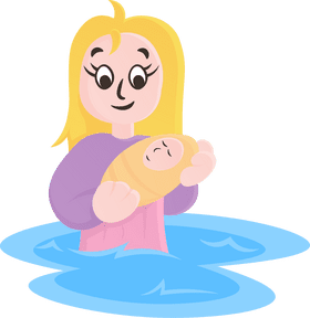 Baptism Epiphany clipart