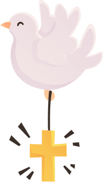 Baptism Pigeon clipart