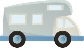 Camper Trailer clipart