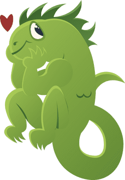 Iguana clipart