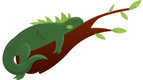 Iguana clipart