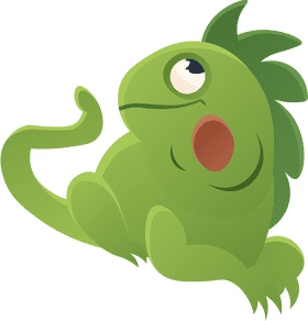 Iguana clipart