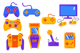 Video Game vector