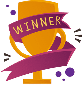Winner Goblet Stripes clipart