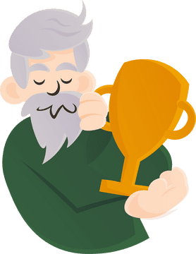 Winner Oldman clipart