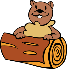 Beaver animal clipart