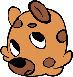 Cheetah Head clipart