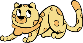 Cheetah clipart