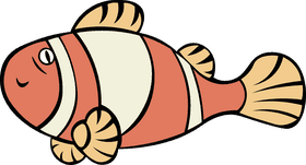 Clownfish Fish clipart