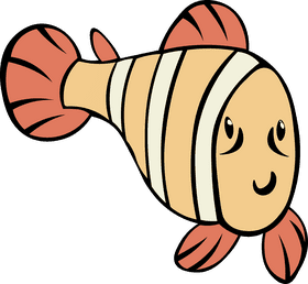 Clownfish Fish clipart