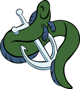 Eel Anchor clipart