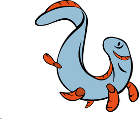 Eel Blue clipart