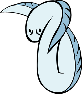 Eel Blue clipart