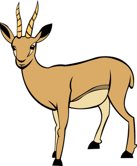 Gazelle Side clipart