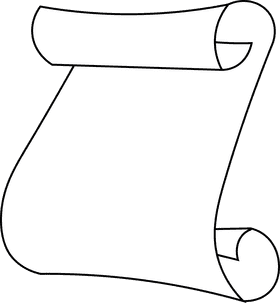 Banner black and white clipart