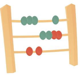 Math Abacus clipart