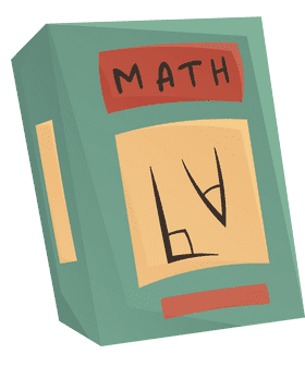 Math Book clipart