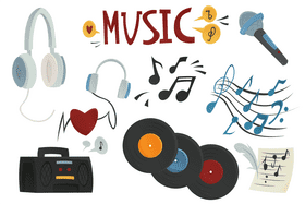 Music vector