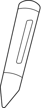 Pastel crayon Pencil black and white clipart