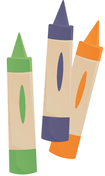 Pastel crayon clipart