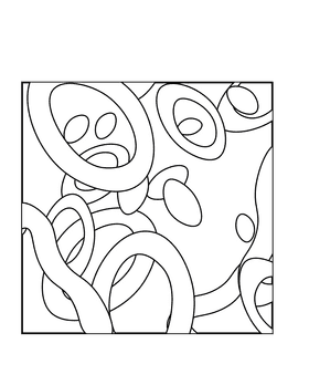 Texture Abstract black and white clipart