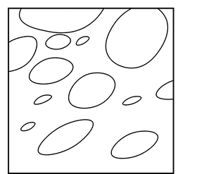 Texture Bubbles black and white clipart