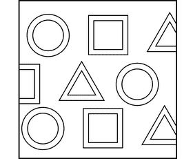 Texture Geometric black and white clipart