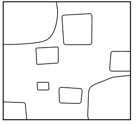 Texture Stone Wall black and white clipart