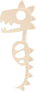 Dragon Skeleton clipart