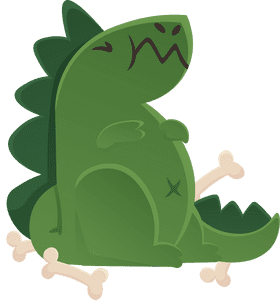 Dragon Well Fed clipart