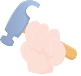 Handyman Hammer clipart