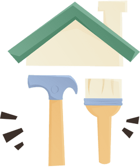 Handyman Roof clipart
