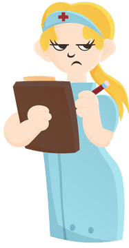Nurse Angry clipart