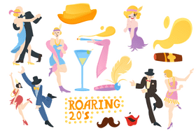Roaring 20s vector