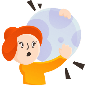 Student Moon clipart