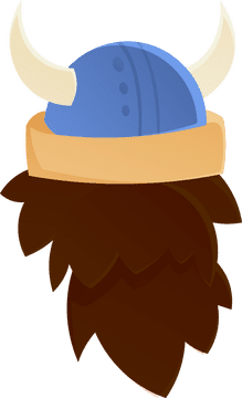 Viking Beard clipart