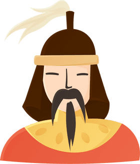 Warrior Mongol clipart