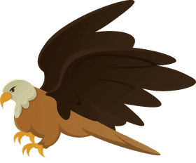 Falcon Flying clipart