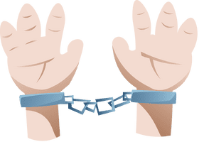 Jail Hands clipart