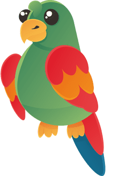 Macaw parrot bird clipart