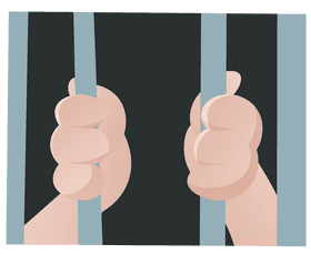 Prisoner Bars clipart